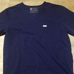 Figs Scrubs 3 pocket top
